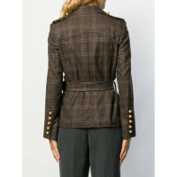 Lanvin Jacket/Coat Wool in Brown