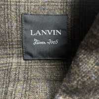 Lanvin Jacke/Mantel aus Wolle in Braun
