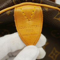 Louis Vuitton Keepall 55 Bandouliere aus Canvas in Braun