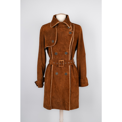 Dior Jacket/Coat Leather in Brown