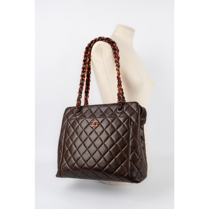 Chanel Handbag Leather in Brown