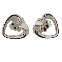 Tiffany & Co. Open Heart Kette aus Silber in Silbern