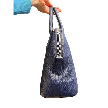 Max Mara Handtasche aus Leder in Blau