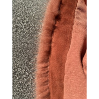 Christian Dior Scarf/Shawl Fur in Fuchsia