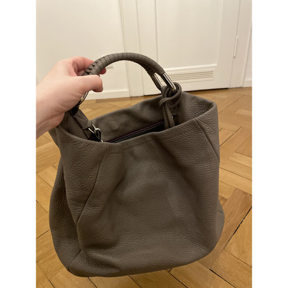 Aigner Shopper Leather in Grey