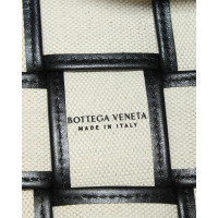 Bottega Veneta Tote Bag aus Canvas in Weiß