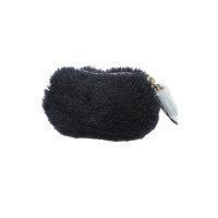 Anya Hindmarch Handtasche aus Wolle in Schwarz