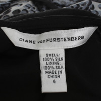 Diane Von Furstenberg Chiffon jurk "Himana"