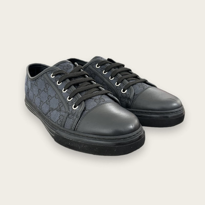 Gucci Sneakers aus Canvas in Schwarz