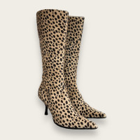 Sergio Rossi Boots Leather in Beige