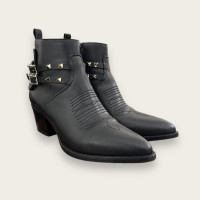 Valentino Garavani Boots Leather in Black