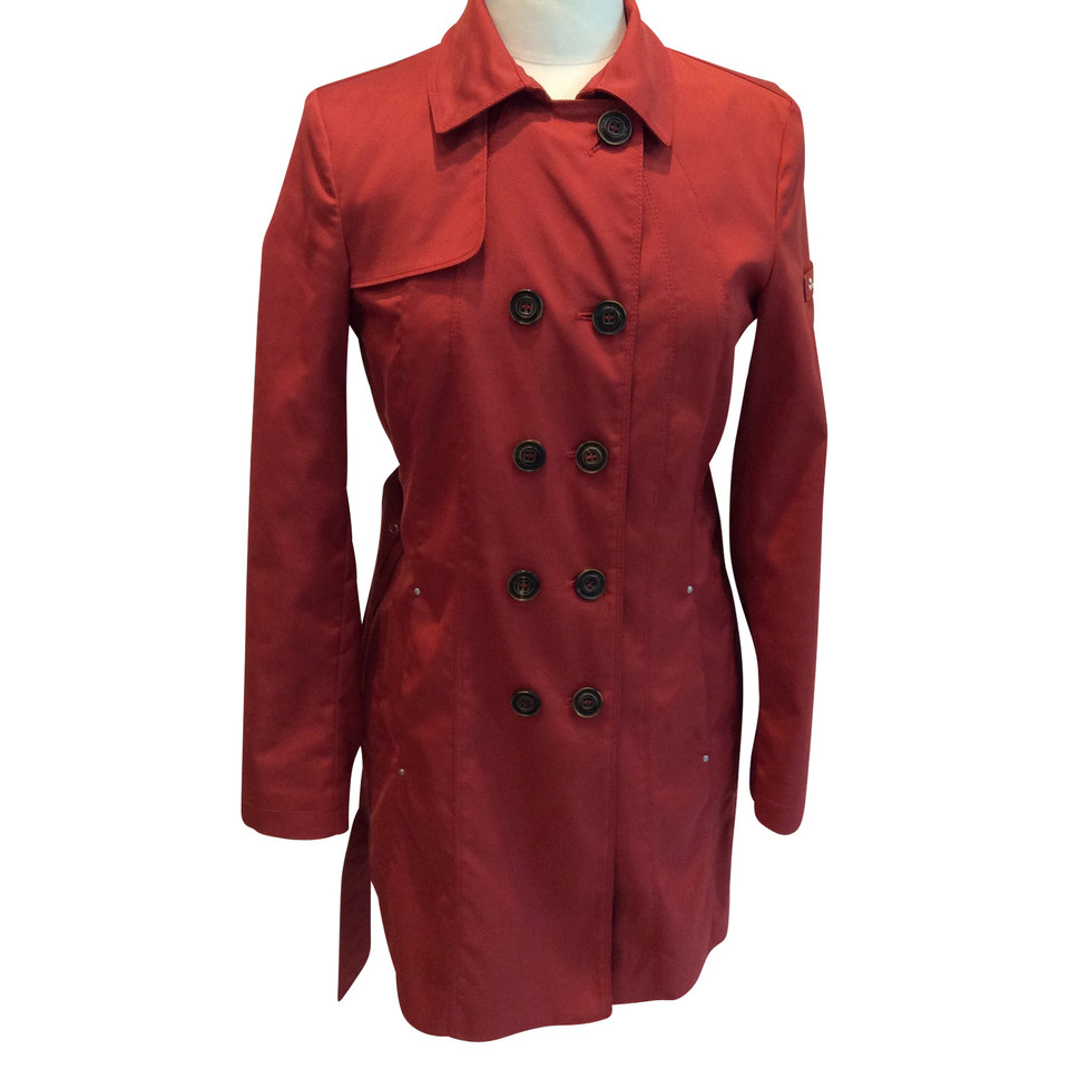 Peuterey Trench coat in red