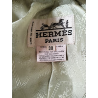 Hermès Giacca/Cappotto in Pelle in Beige
