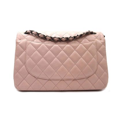 Chanel Flap Bag en Cuir en Rose/pink