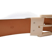 Louis Vuitton Belt Leather in White