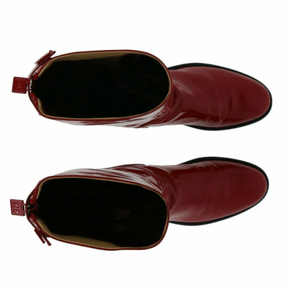 Chanel Stiefel aus Leder in Rot