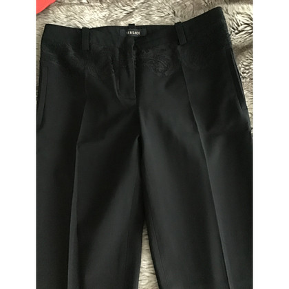 Versace Paire de Pantalon en Noir