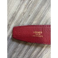 Hermès Belt Leather in Red