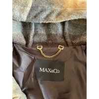Max & Co Jacke/Mantel aus Wolle in Beige