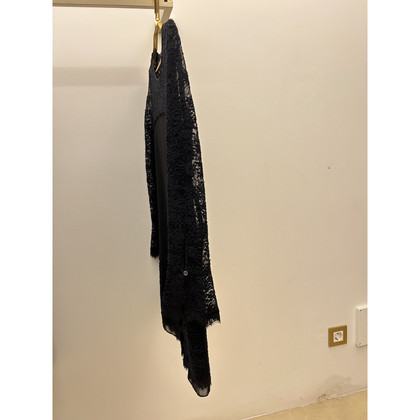 Diane Von Furstenberg Kleid aus Baumwolle in Schwarz