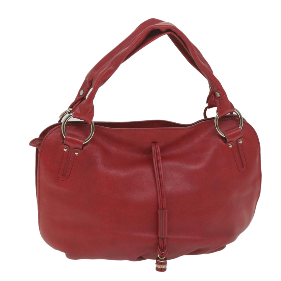Céline Bittersweet Hobo Bag Leather in Red