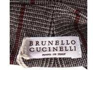 Brunello Cucinelli Trousers Wool in Grey