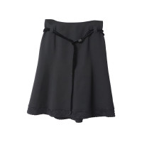 Emporio Armani Skirt Wool in Black