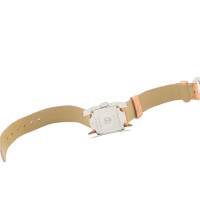 Baume & Mercier Armbanduhr aus Stahl in Weiß