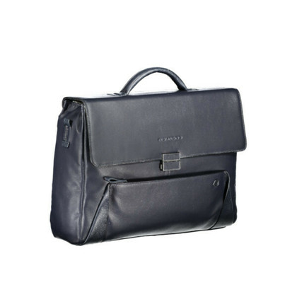 Piquadro Handbag Leather in Blue