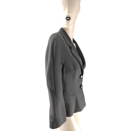 Dolce & Gabbana Veste/Manteau en Laine en Noir