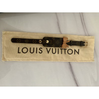 Louis Vuitton Armband Leer in Bruin