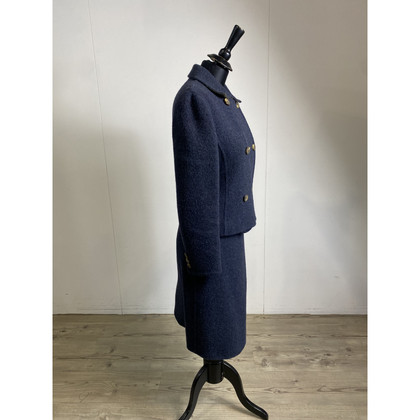 Mila Schön Concept Suit Wool in Blue