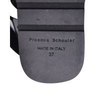 Proenza Schouler Sandalen aus Canvas in Schwarz