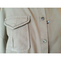 Brunello Cucinelli Jacket/Coat Cotton in Taupe