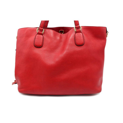 Gucci Shopper Leather in Red