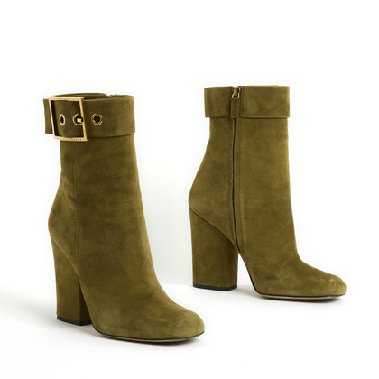 Gucci Ankle boots Suede in Olive