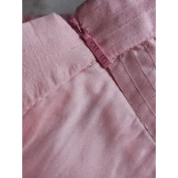 Carolina Herrera Paire de Pantalon en Soie en Rose/pink
