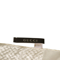 Gucci Scarf/Shawl Silk in Cream