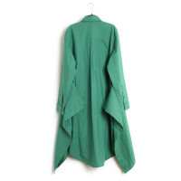 Balenciaga Kleid aus Baumwolle in Grün