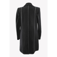 Reiss Jacke/Mantel aus Wolle in Schwarz