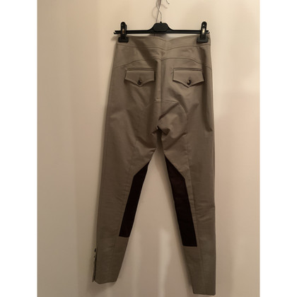 Dior Paire de Pantalon en Coton en Beige
