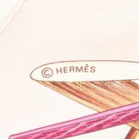 Hermès Carré 90x90 aus Seide in Rosa / Pink