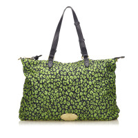 Mulberry Quilted Printed Nylon Handtas