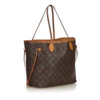 Louis Vuitton Neverfull MM32 aus Canvas in Braun