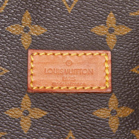Louis Vuitton Saumur 30 in Tela in Marrone