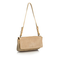 Prada Umhängetasche aus Wildleder in Beige