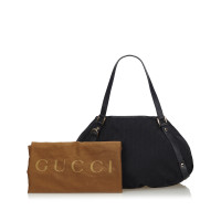 Gucci Tote bag Canvas in Zwart