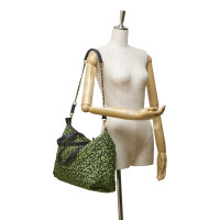 Mulberry Quilted Printed Nylon Handtas