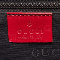 Gucci Umhängetasche aus Canvas in Rot