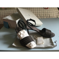 Brunello Cucinelli Sandals Leather in Black